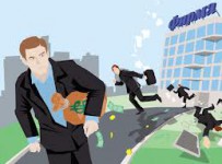 Deliberate bankruptcy