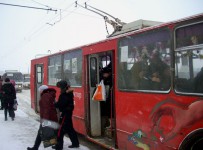В Кургане за долги обесточили все троллейбусы
