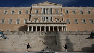 Здание греческого парламента в Афинах