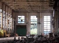 Разрушенный Воронежский экскаваторный завод