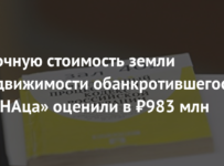 Рыночную стоимость земли и недвижимости обанкротившегося «СибНАца» оценили в ₽983 млн