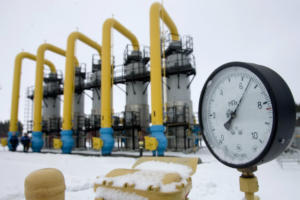транзита российского газа через Украину