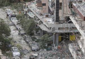 ущерб от взрыва в бейруте