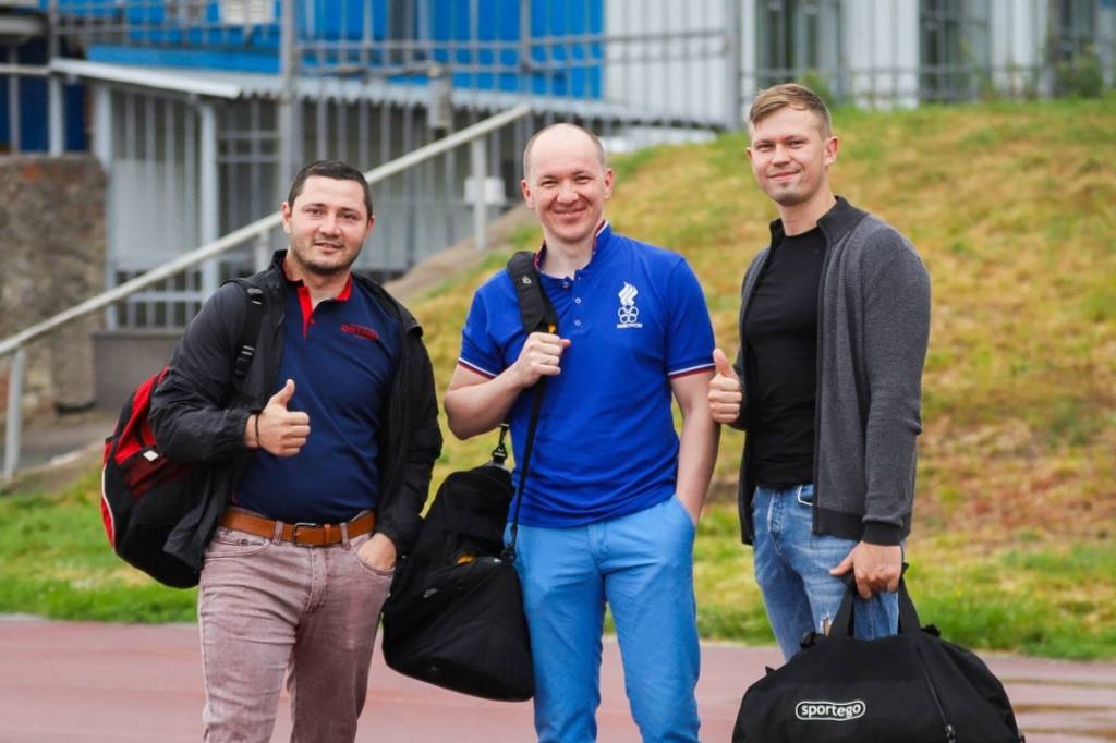 Владельцы компании Sportego (слева направо): Александр Федотов, Владислав Махонин и Михаил Пилипенко.